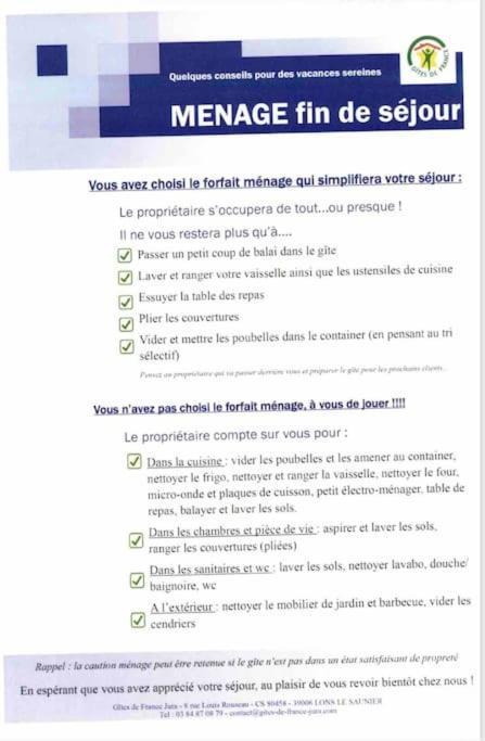 Gite Des Lacs Jumeaux Clairvaux-les-Lacs Eksteriør billede